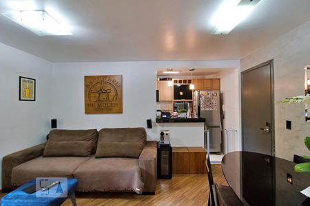 Sala de apartamento à venda com 2 quartos, 73m² em Paraíso do Morumbi, São Paulo