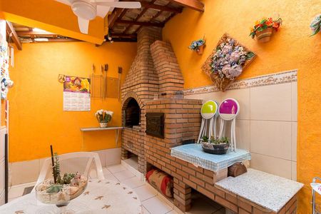 Casa à venda com 210m², 4 quartos e 6 vagasÁrea da churrasqueira