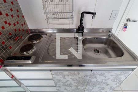 Apartamento à venda com 33m², 1 quarto e sem vaga Apartamento à venda com 33m², 1 quarto e sem vagaDetalhe - Cozinha