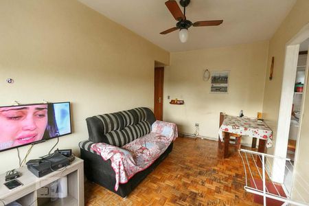 Sala de apartamento à venda com 2 quartos, 62m² em Cristal, Porto Alegre