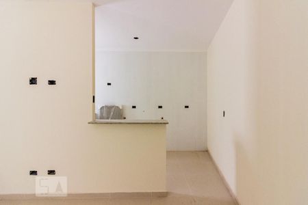 Cozinha de casa de condomínio para alugar com 1 quarto, 35m² em Jardim Paraíso, São Paulo