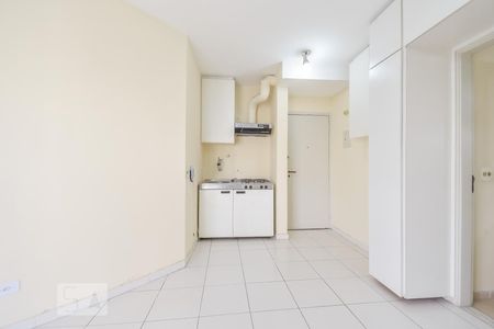 Sala/Cozinha de apartamento à venda com 1 quarto, 33m² em Bela Vista, São Paulo