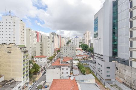 Vista do Quarto de apartamento para alugar com 1 quarto, 33m² em Bela Vista, São Paulo