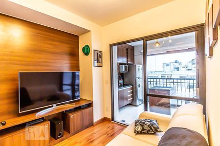 Sala de apartamento para alugar com 1 quarto, 42m² em Santa Cecília, São Paulo