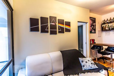 Sala de apartamento para alugar com 1 quarto, 42m² em Santa Cecília, São Paulo