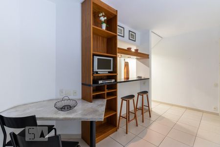 Sala de Apartamento com 1 quarto, 47m² Itaim Bibi