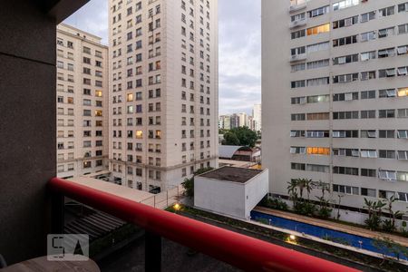 Varanda de apartamento à venda com 1 quarto, 47m² em Itaim Bibi, São Paulo