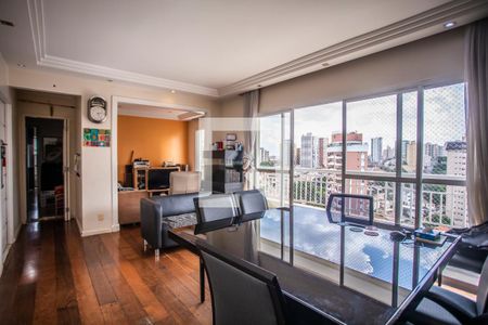 Sala de apartamento à venda com 3 quartos, 128m² em Chácara Inglesa, São Paulo