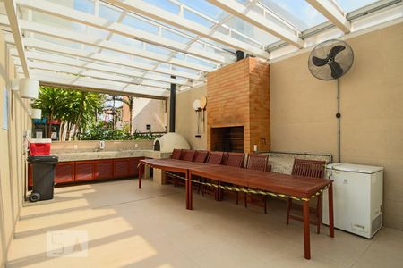 Apartamento à venda com 40m², 1 quarto e 1 vagaChurrasqueira