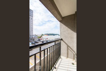 Varanda da sala de apartamento para alugar com 2 quartos, 50m² em Vila Metalurgica, Santo André