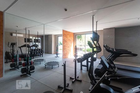 Studio para alugar com 35m², 1 quarto e 1 vaga Studio para alugar com 35m², 1 quarto e 1 vagaÁrea comum - Academia