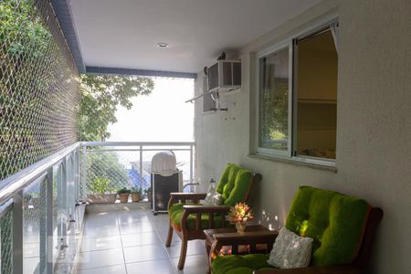 Varanda de apartamento à venda com 3 quartos, 93m² em Tijuca, Rio de Janeiro