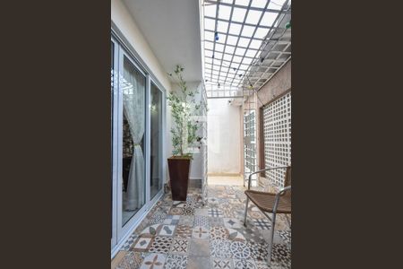 Varanda de Estar de casa à venda com 3 quartos, 160m² em Brooklin, São Paulo