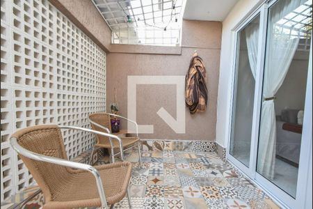 Varanda de Estar de casa à venda com 3 quartos, 160m² em Brooklin, São Paulo