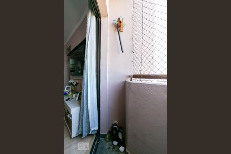 Varanda da Sala de apartamento à venda com 2 quartos, 51m² em Vila Mangalot, São Paulo