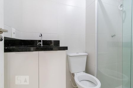 Banheiro de kitnet/studio à venda com 1 quarto, 27m² em Jardim Nélia, São Paulo