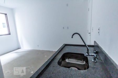 Cozinha de apartamento à venda com 1 quarto, 26m² em Vila Buarque, São Paulo