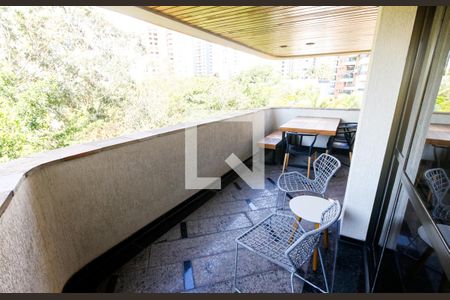 Varanda da Sala de apartamento à venda com 4 quartos, 362m² em Vila Suzana, São Paulo