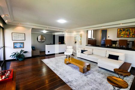 Sala 1 de apartamento à venda com 4 quartos, 362m² em Vila Suzana, São Paulo