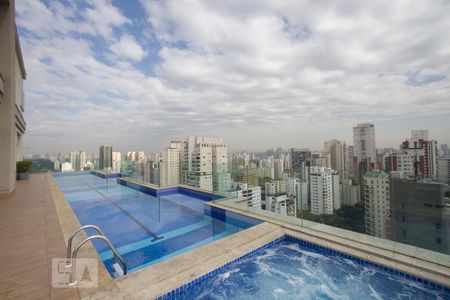 Studio para alugar com 35m², 1 quarto e 1 vagaPiscina