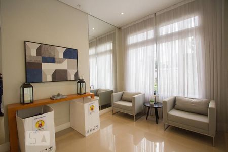 Studio para alugar com 35m², 1 quarto e 1 vagaHall