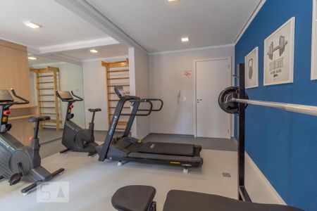 Apartamento para alugar com 37m², 1 quarto e sem vaga Apartamento para alugar com 37m², 1 quarto e sem vagaÁrea comum - Academia