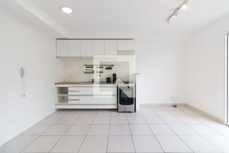 Sala - Cozinha de apartamento à venda com 1 quarto, 37m² em Ferreira, São Paulo