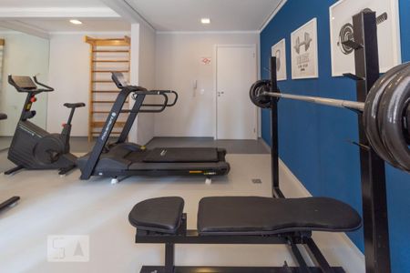 Apartamento para alugar com 37m², 1 quarto e sem vaga Apartamento para alugar com 37m², 1 quarto e sem vagaÁrea comum - Academia