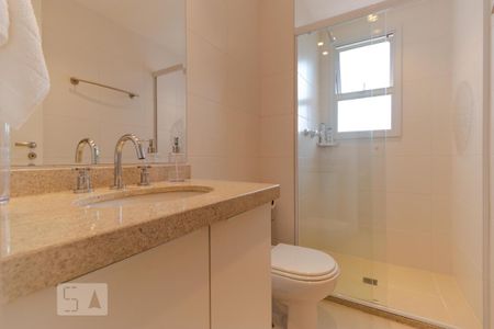 Apartamento para alugar com 58m², 1 quarto e 1 vaga Apartamento para alugar com 58m², 1 quarto e 1 vagaBanheiro da Suíte