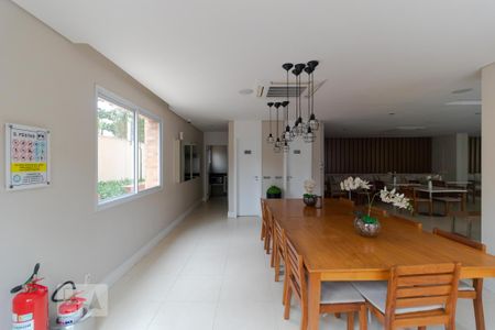 Apartamento para alugar com 58m², 1 quarto e 1 vaga Apartamento para alugar com 58m², 1 quarto e 1 vagaÁrea comum - Salão de festas Gourmet
