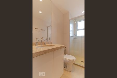 Banheiro da Suíte de apartamento para alugar com 1 quarto, 58m² em Cambuí, Campinas
