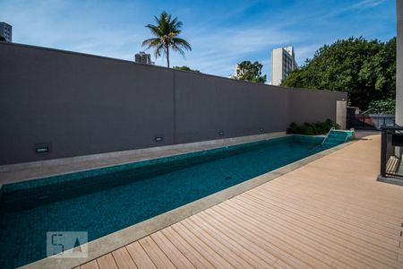 Área comum - Piscina de apartamento para alugar com 1 quarto, 35m² em Vila Eliza, Campinas