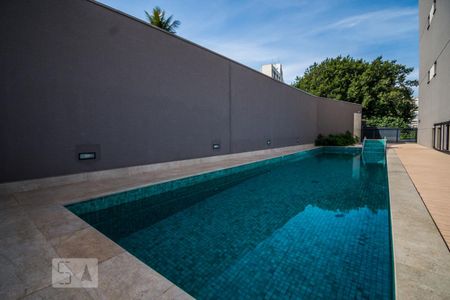 Área comum - Piscina de apartamento para alugar com 1 quarto, 35m² em Vila Eliza, Campinas