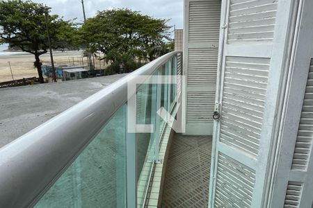 Varanda da Sala de apartamento para alugar com 1 quarto, 60m² em José Menino, Santos