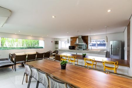 Studio para alugar com 30m², 1 quarto e 1 vagaÁrea Gourmet