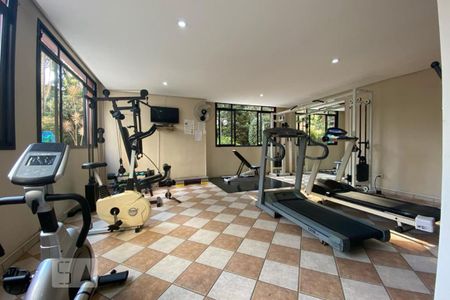 Área comum - Academia de apartamento para alugar com 3 quartos, 71m² em Vila Andrade, São Paulo