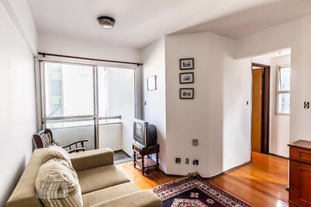 Sala de apartamento para alugar com 1 quarto, 40m² em Bela Vista, São Paulo