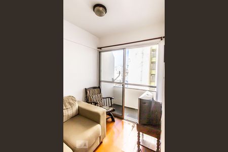 Sala de apartamento para alugar com 1 quarto, 40m² em Bela Vista, São Paulo
