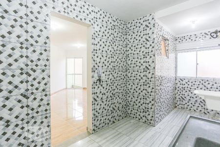 Cozinha de apartamento para alugar com 2 quartos, 50m² em Padroeira, Osasco