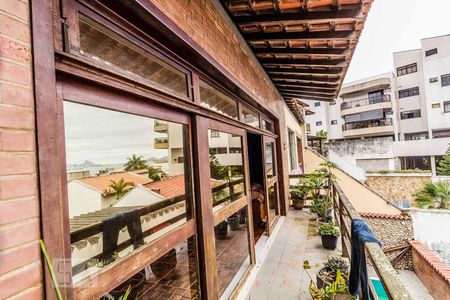 Varanda da Sala de casa à venda com 4 quartos, 345m² em Jardim Guanabara, Rio de Janeiro