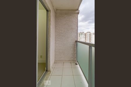 Varanda da Sala de apartamento para alugar com 2 quartos, 51m² em Barra da Tijuca, Rio de Janeiro