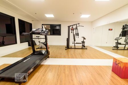 Área comum - Academia de apartamento para alugar com 1 quarto, 46m² em Santa Paula, São Caetano do Sul