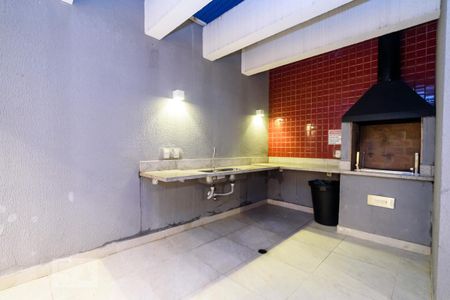 Área comum - Churrasqueira de apartamento para alugar com 1 quarto, 46m² em Santa Paula, São Caetano do Sul