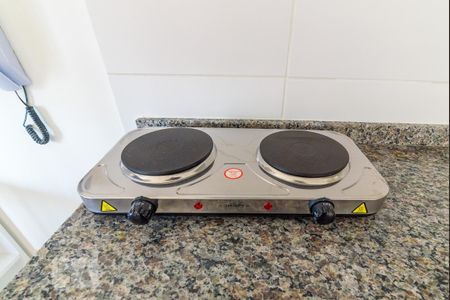 Cozinha - Fogão de apartamento para alugar com 1 quarto, 46m² em Santa Paula, São Caetano do Sul