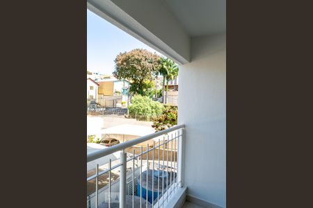 Varanda da Sala de apartamento à venda com 3 quartos, 70m² em Pompéia, Belo Horizonte