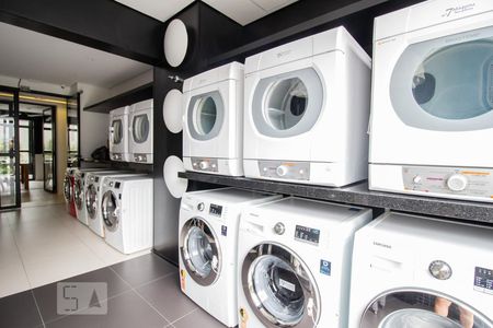 Studio para alugar com 15m², 1 quarto e sem vagaLavanderia do Prédio