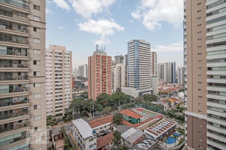 Vista da Varanda de apartamento para alugar com 1 quarto, 48m² em Vila Gertrudes, São Paulo