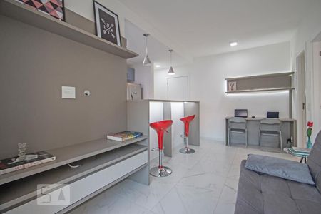 Sala de apartamento para alugar com 1 quarto, 48m² em Vila Gertrudes, São Paulo