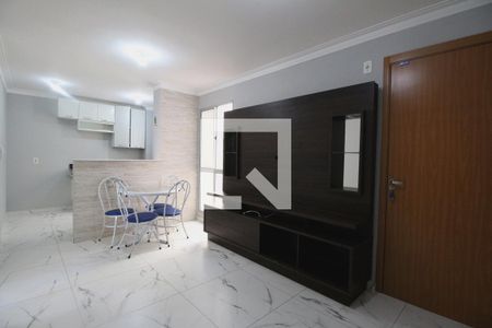 Sala de apartamento para alugar com 2 quartos, 44m² em Parque das Cachoeiras, Campinas
