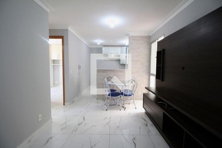 Sala de apartamento para alugar com 2 quartos, 44m² em Parque das Cachoeiras, Campinas